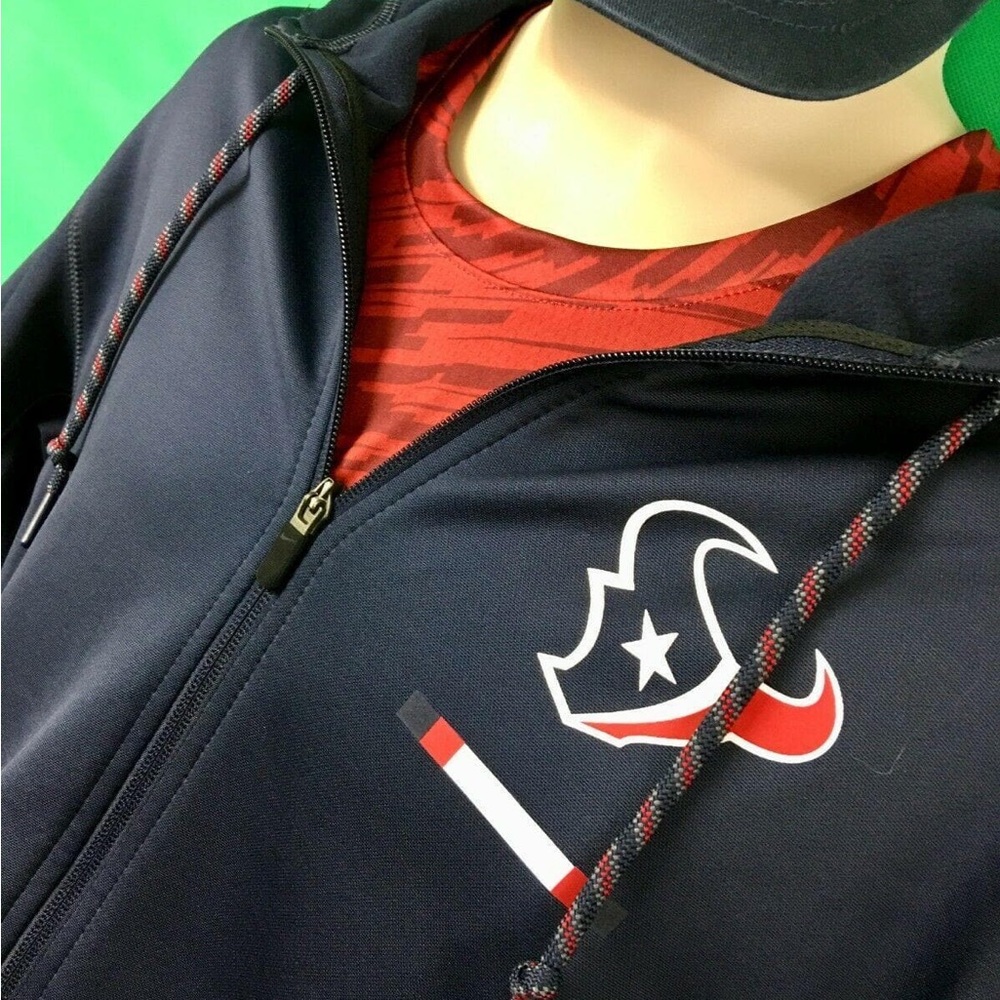 NFL Houston Texans Full Zip Jacket Men's Medium
